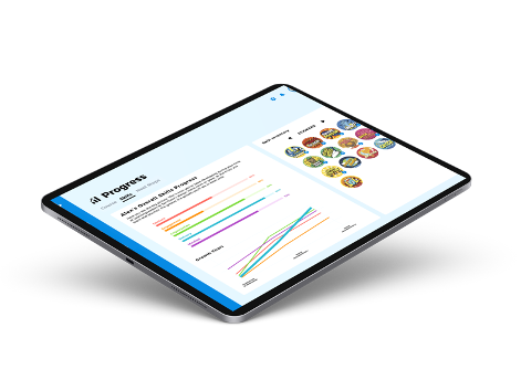 Parents can easily track student success on LearningLeaders Platform